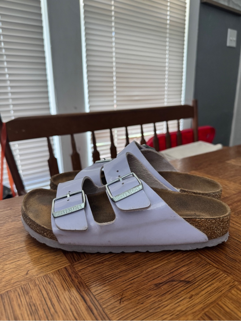 Women’s Arizona lilac birkenstocks - size 37